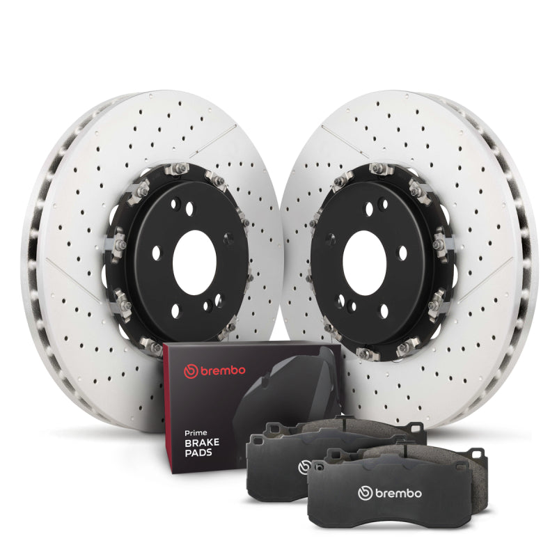 Brembo OE 11-18 Nissan GT-R Front Disc Brake Kit - KT04316