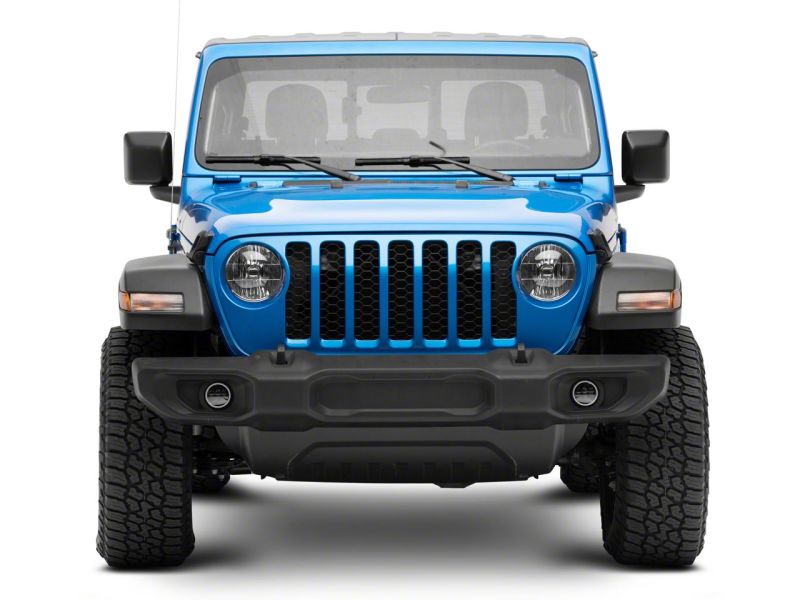 Raxiom 07-23 Jeep Wrangler JK &amp; JL 20-23 Jeep Gladiator JT Axial Series LED Fog Lights w/ Halo - J142669