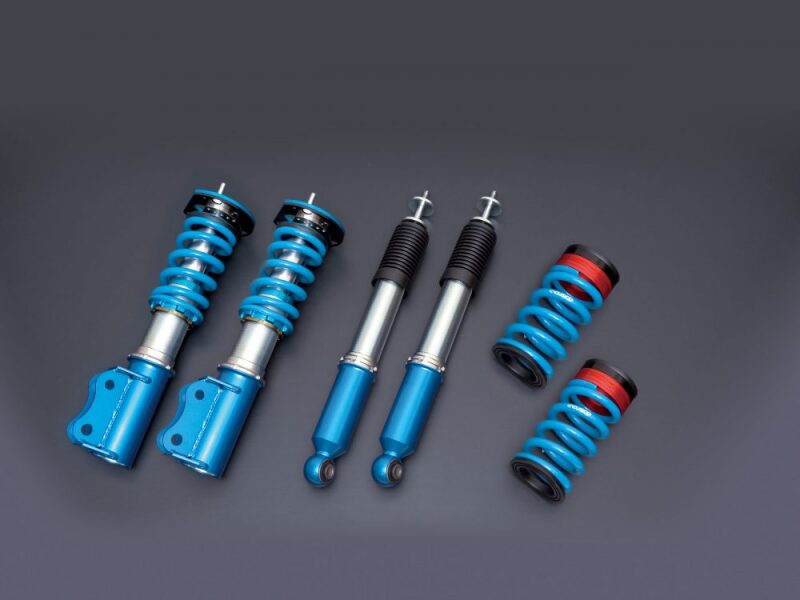 Cusco 03-04 Subaru Impreza WRX STi Sport R Monotube 24-way Adj 12kg/9kg Blue Spring Coilovers - 667 64R CP