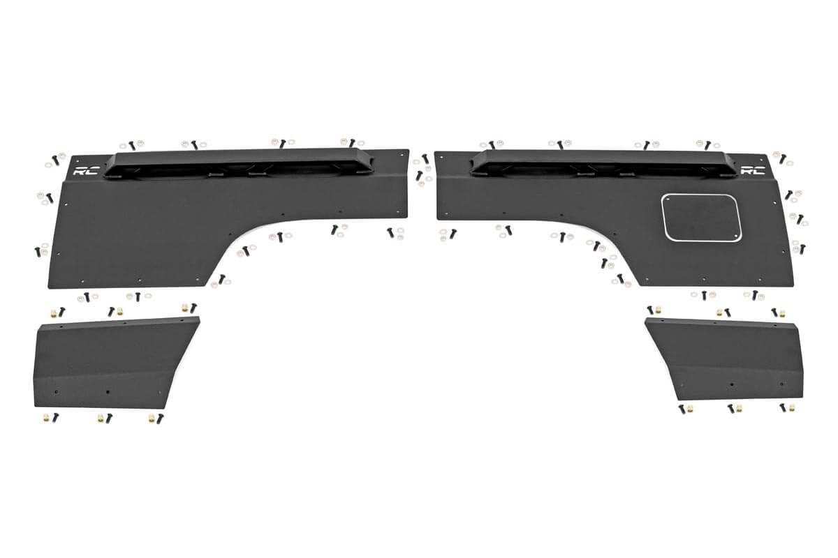 Fender &amp; Quarter Panel Armor | Rear | Combo | Jeep Cherokee XJ 2WD/4WD (97-01)