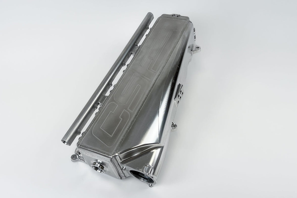 CSF Gen 2 B58 Race X Charge-Air-Cooler Manifold - Heat Dispersion Thermal Grey - 8400TG