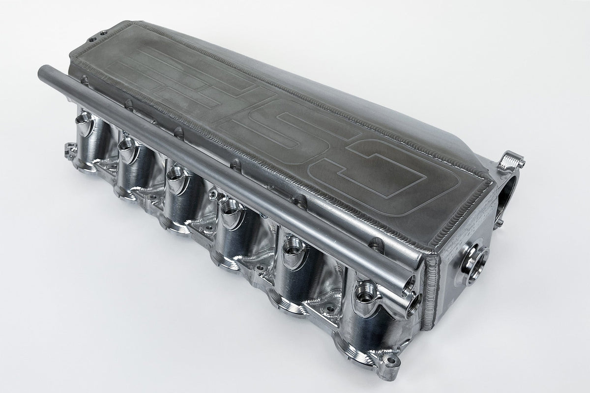 CSF Gen 2 B58 Race X Charge-Air-Cooler Manifold - Heat Dispersion Thermal Grey - 8400TG