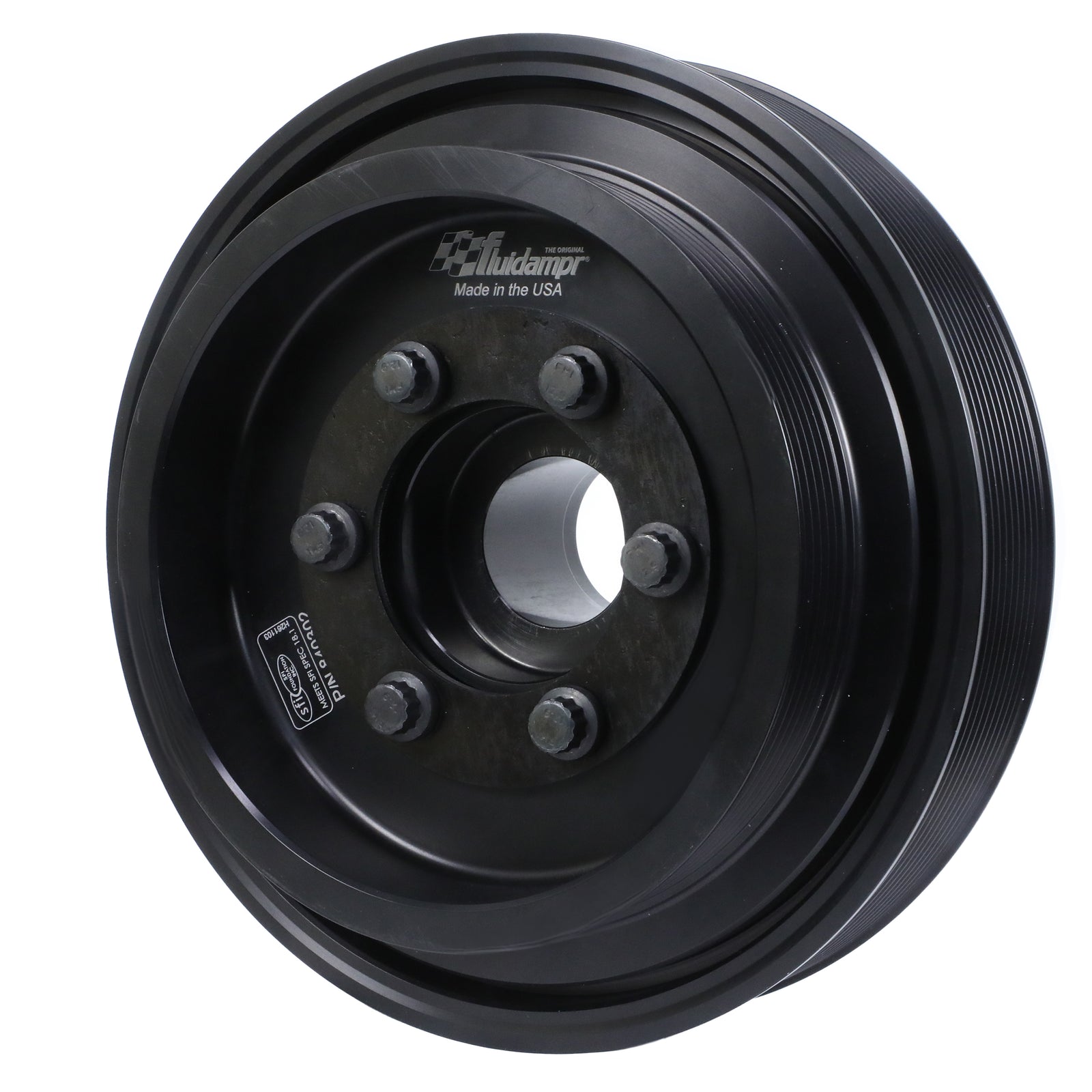 Fluidampr 15-21 Dodge Hellcat Charger/Challenger 6.2L Supercharged Steel Internally Balanced Damper - 840302 for 2015-2021 Do