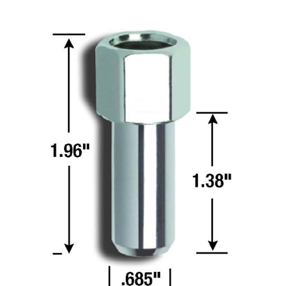 Gorilla Automotive - Sst OE Lug 13/16" 12-1.50 CHR Bag - 84037B