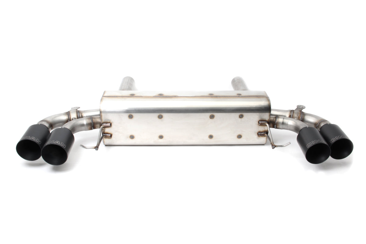 Dinan - Free Flow Axle-Back Exhaust - 2018-2023 BMW M550i - D660-0075-BLK