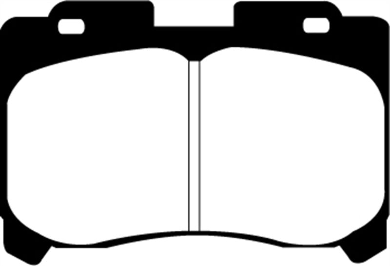 EBC 93-98 Toyota Supra 3.0 Twin Turbo Yellowstuff Front Brake Pads - DP41004R