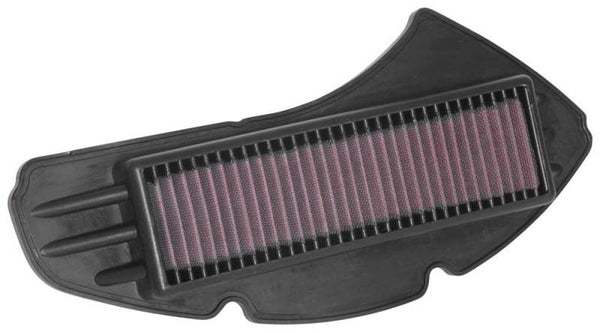 K&N 15-19 Yamaha GPD 125 NMAX Replacement Drop In Air Filter - YA-1215 by K&N Engineering - front view