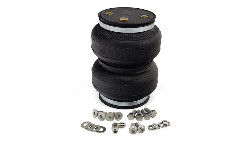 Air Lift Replacement Air Springs - Loadlifter 5000 Ultimate Plus Bellows Type w/ Int Jounce Bumper - 84301