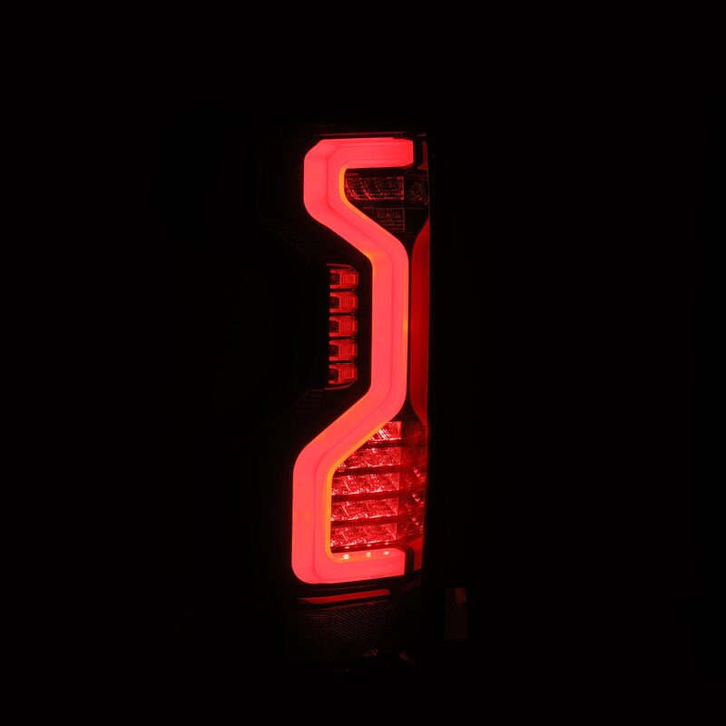 AlphaRex 19-23 Chevrolet Silverado 1500/2500HD/3500HD PRO-Series LED Tail Lights Jet Black - 620070