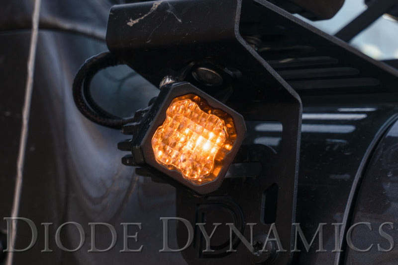Diode Dynamics Stage Series C1 LED Pod Sport - White Spot Standard ABL (Pair) - DD6450P by Diode Dynamics - side view