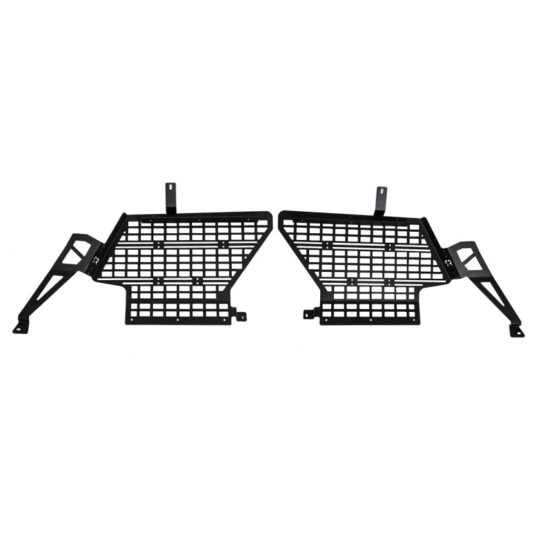 Cali Raised 2025+ Toyota 4Runner Interior Rear Side Window Molle Panel - 2 Row Seating - L&R - CR4352 - front view