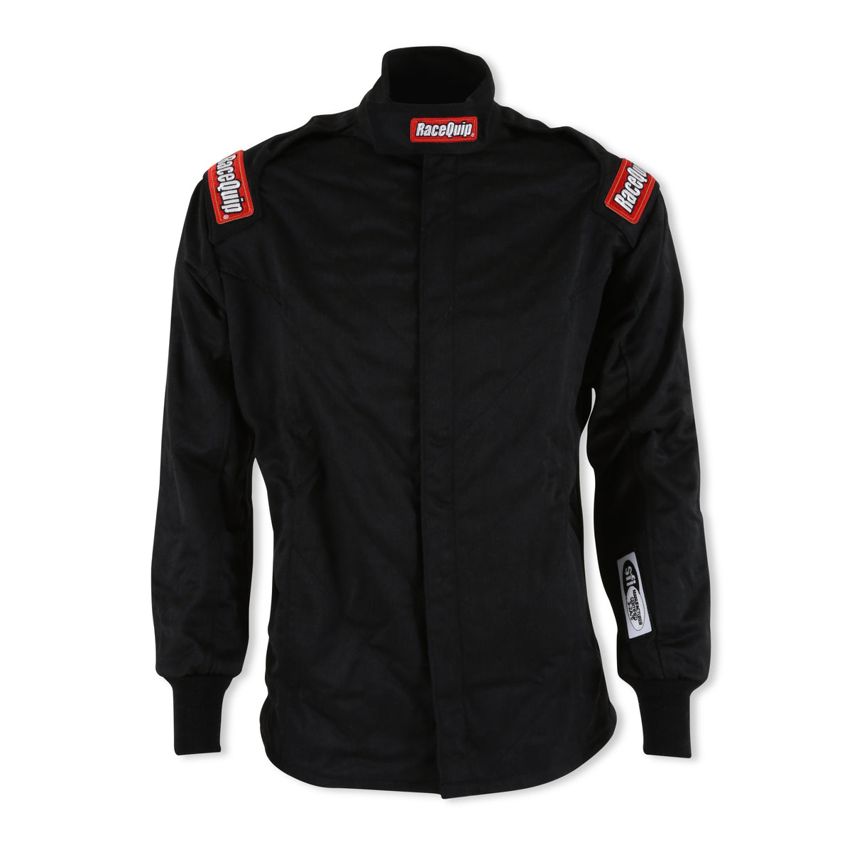 RaceQuip Black Chevron-5 Jacket SFI-5 - 3XL
