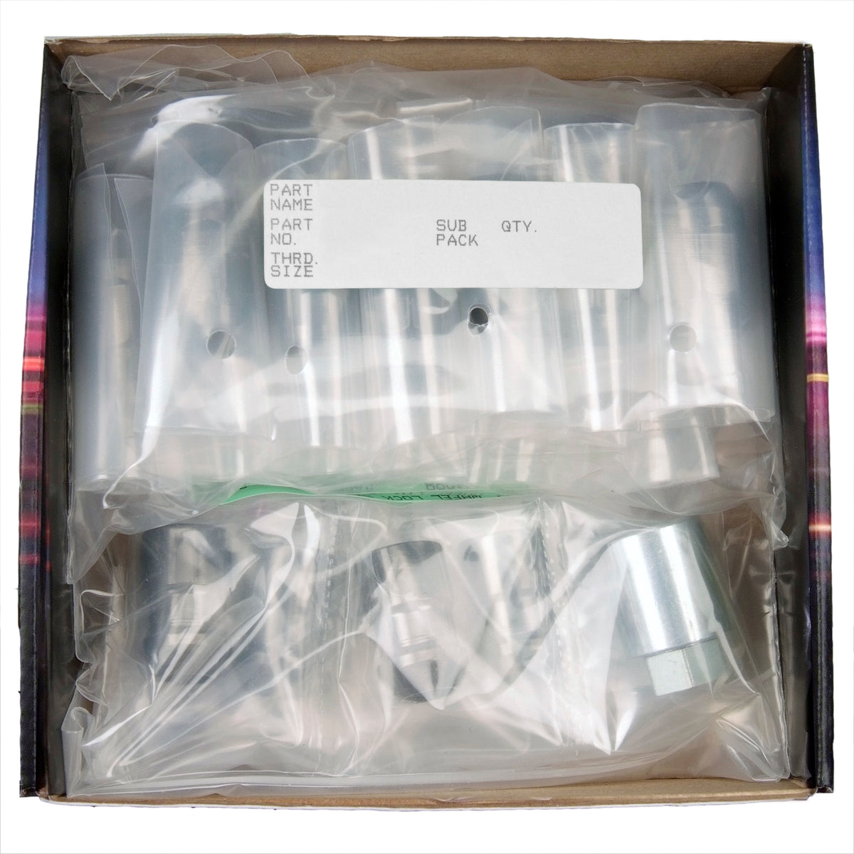 McGard 5 Lug Hex Install Kit w/Locks (Cone Seat Nut / Bulge) M12X1.5 / 3/4 Hex / 1.45in. L - Black - 84538