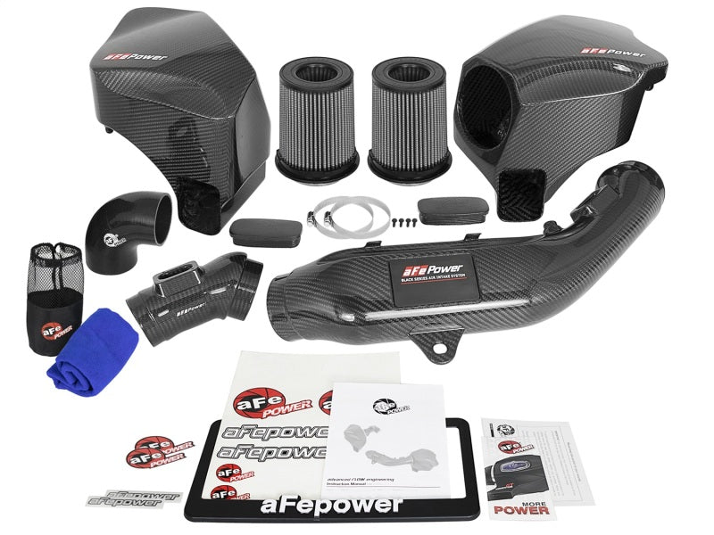 aFe POWER Momentum GT Pro Dry S Intake System 15-17 BMW M3/M4 S55 (tt) - 51-76305-CF
