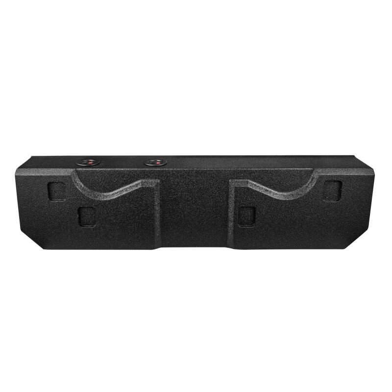 DS18 4 x 8in Forward Firing Underseat Ported Box Subwoofer Enclosure -Black Spray Liner Paint Finish - EBM-FFPGLAD-4X8 - angle view