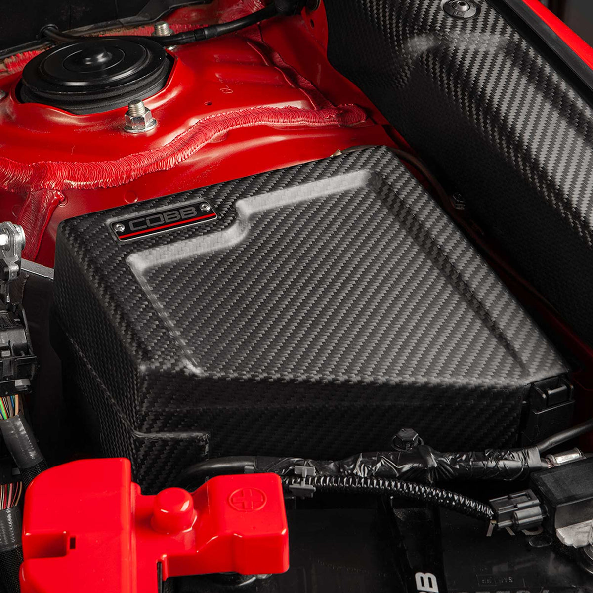 COBB 22-25 Subaru WRX Redline Matte Carbon Fiber Fuse Cover (Driver Side) - 846665-DRIVER-RMC