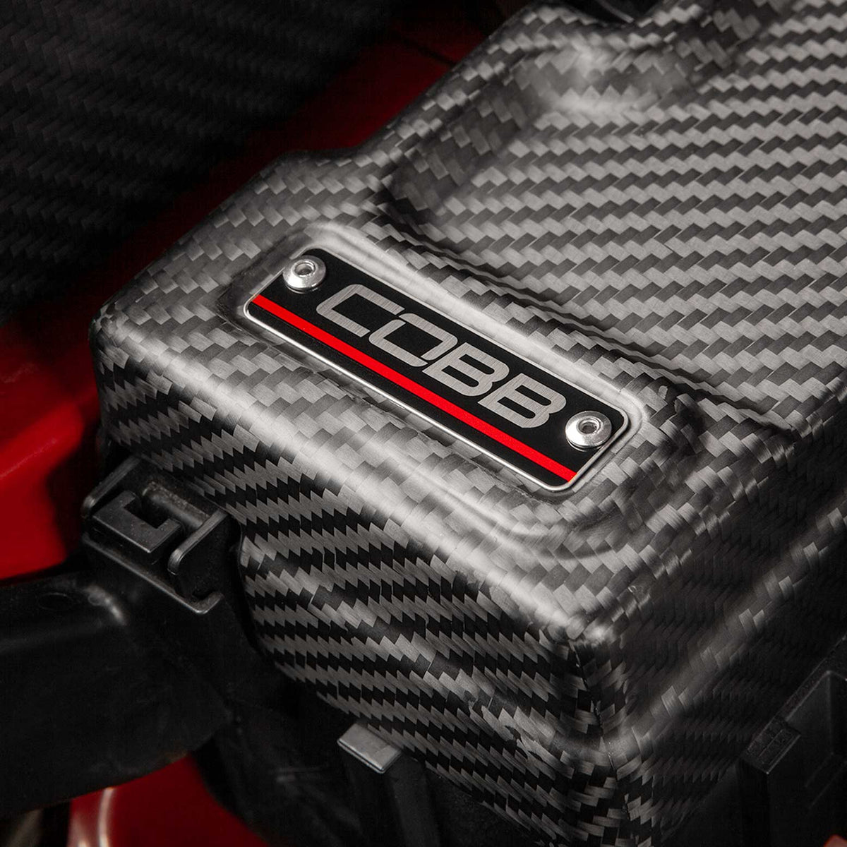 COBB 22-25 Subaru WRX Redline Matte Carbon Fiber Fuse Cover (Passenger Side) - 846665-PASS-RMC