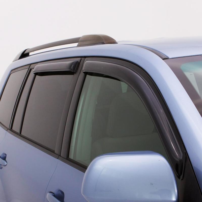 AVS 16-18 Honda Civic Ventvisor Outside Mount Window Deflectors 4pc - Smoke - 94682