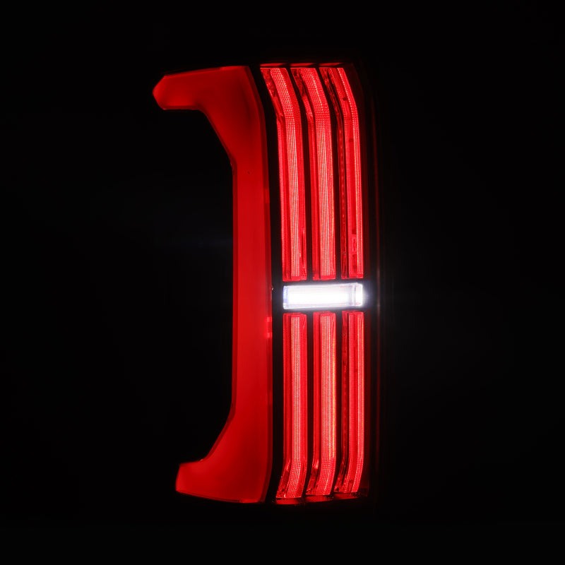AlphaRex 24-25 Toyota Tacoma NOVA-Series LED Prismatic Tail Lights - Alpha-Black - 679030