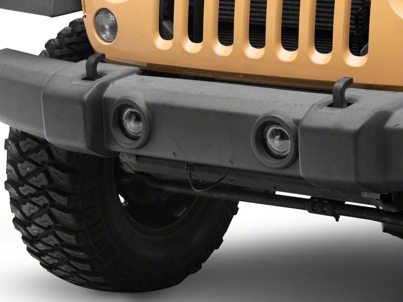 Raxiom 18-23 Jeep Wrangler JL Axial Series Angel Eye LED Fog Lights - J177415