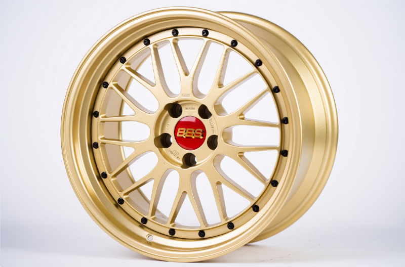 BBS LM 19x10 5x114.3 ET22 F1 Championship Edition Gold Wheel - LM271GL-GL