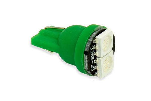 Diode Dynamics 194 LED Bulb SMD2 LED - Green (Single) - DD0034S for 2000-2024 Jeep Grand Cherokee - front view
