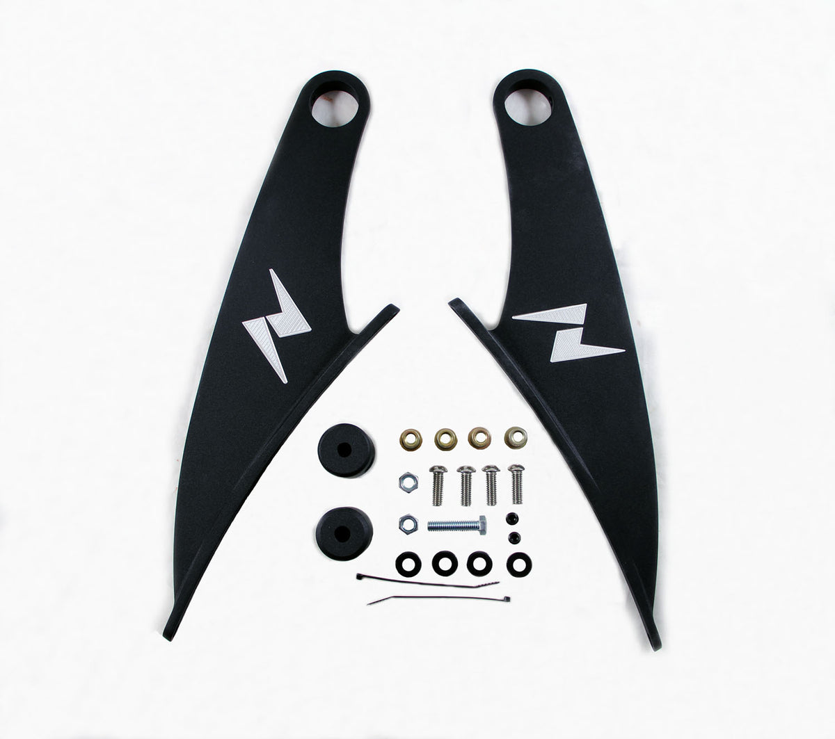 ANZO 2009-2014 Ford F-150 LED Bar Roof Mounting Brackets - 851035 for 2009-2014 Ford F 150 - front view