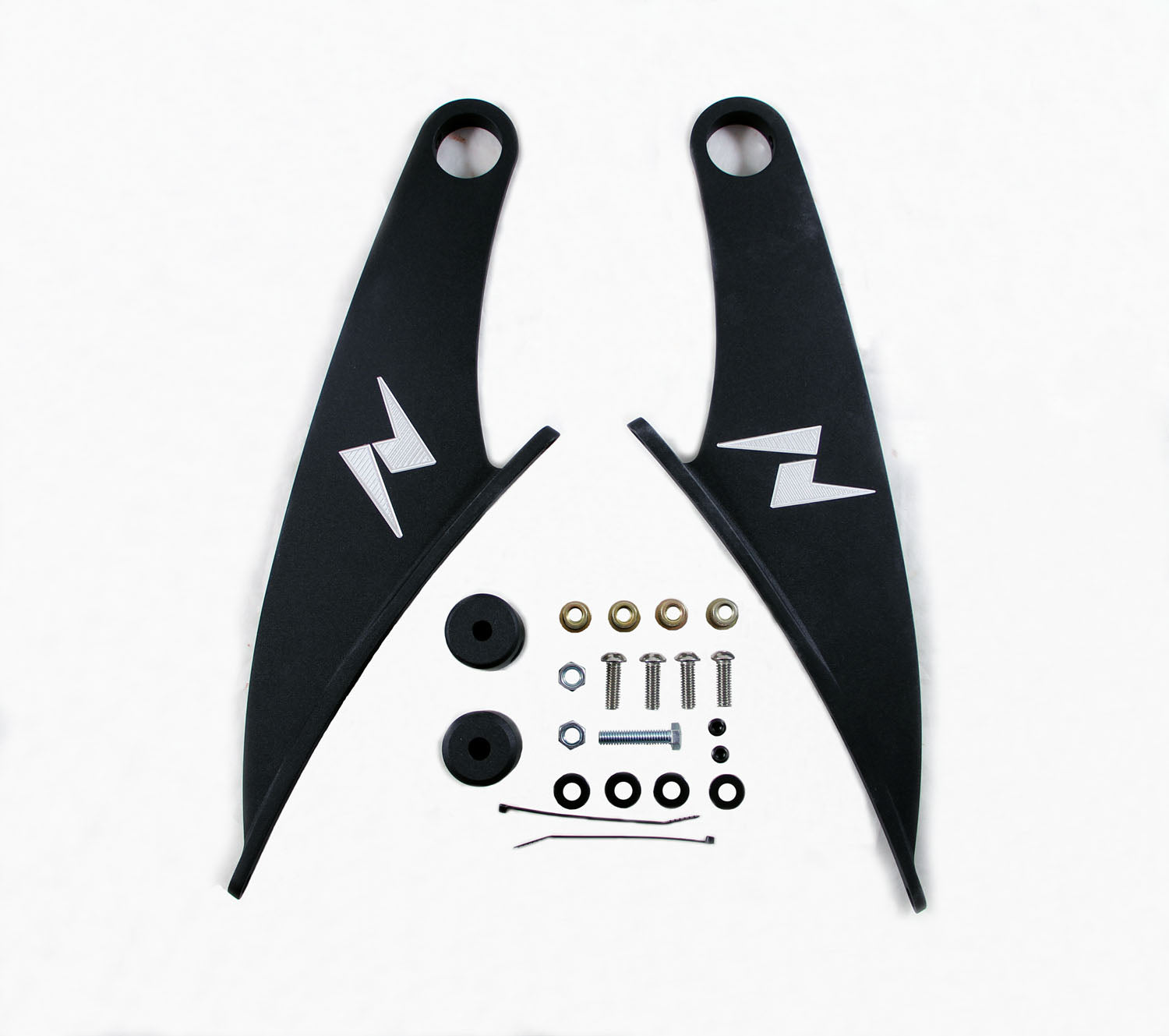 ANZO 2009-2014 Ford F-150 LED Bar Roof Mounting Brackets - 851035 for 2009-2014 Ford F 150 - front view