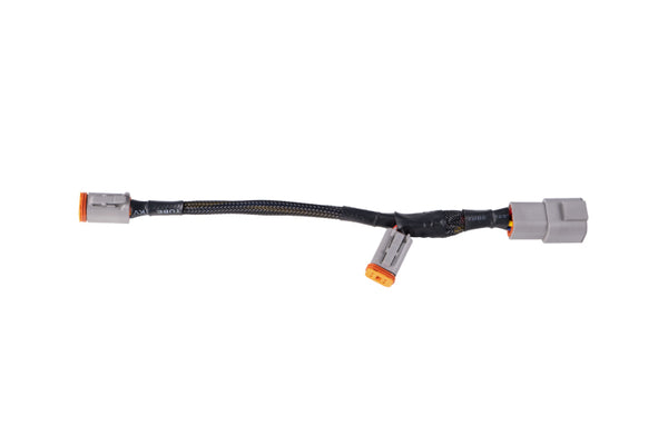 Diode Dynamics SS5 Ultra Heavy Duty Terminating Splitter Harness (Single) - DD4126 by Diode Dynamics - front view