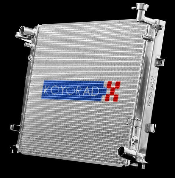 Koyo 09-13 Nissan GT-R 3.8L (AT) Radiator - HH022360 for 2009-2022 Nissan GT R - front view