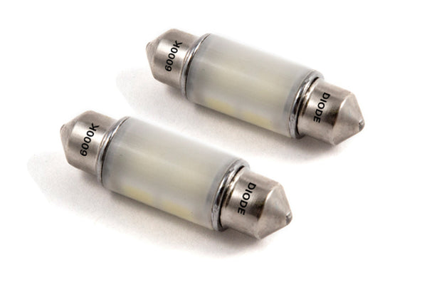 Diode Dynamics 36mm HP6 LED Bulb LED - Cool - White (Pair) - DD0306P for 2000-2015 Ford Focus - front view