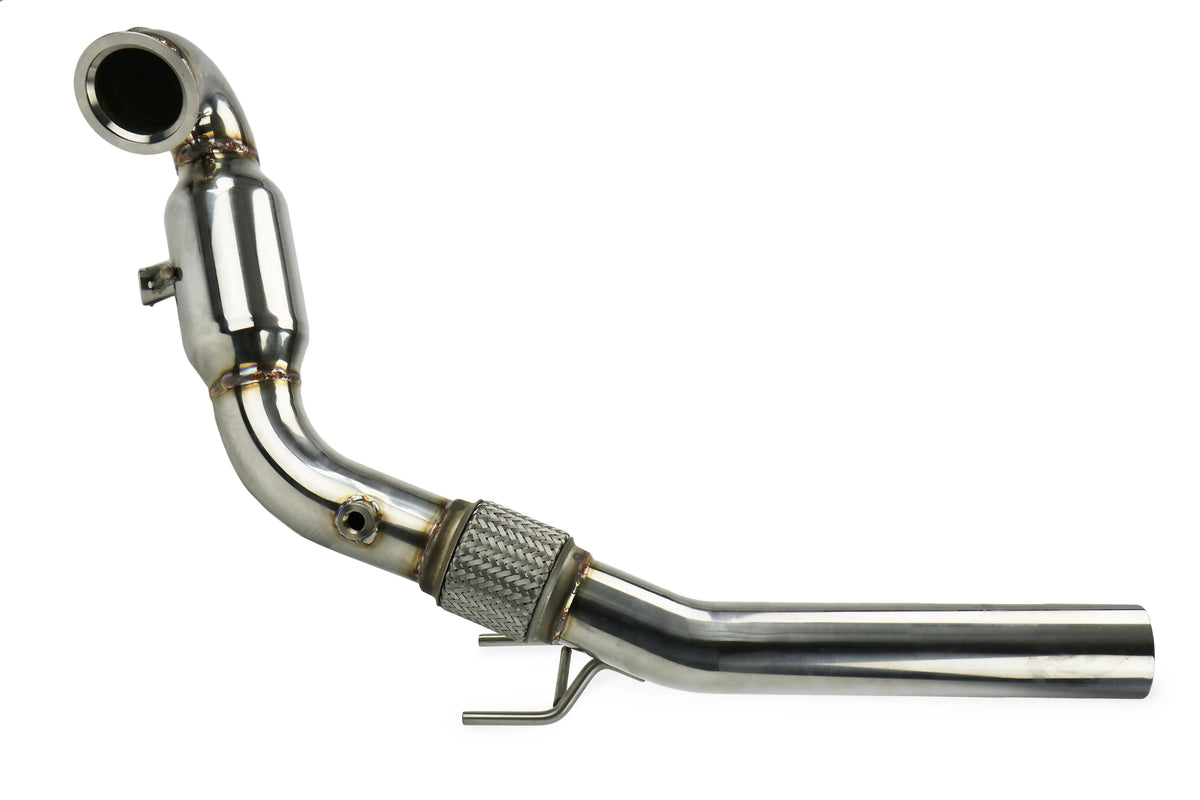 Invidia 15+ VW Golf GTI Downpipe with High Flow Cat - HS13GF7DPC