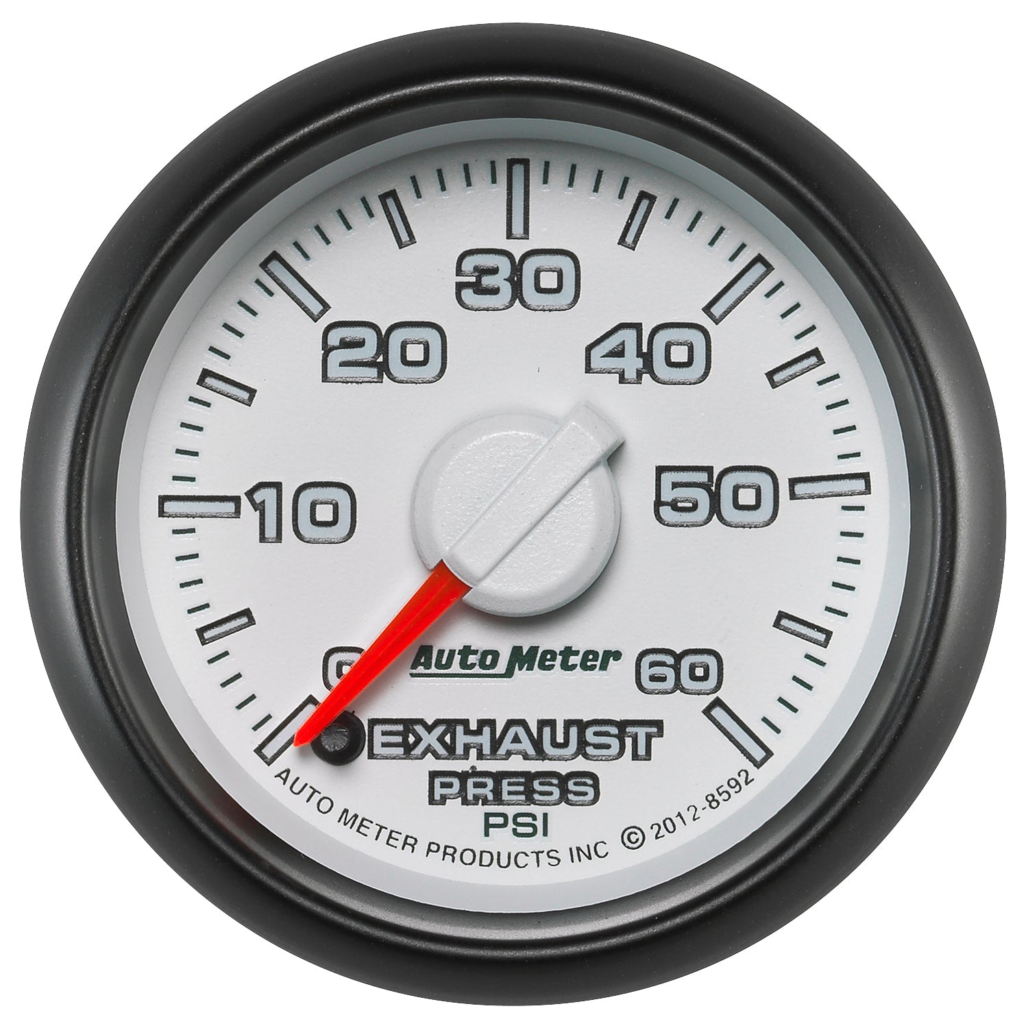AutoMeter Gauge Exhaust Press. 2-1/16in. 60PSI Stepper Motor Ram Gen 3 Factory Match - 8592