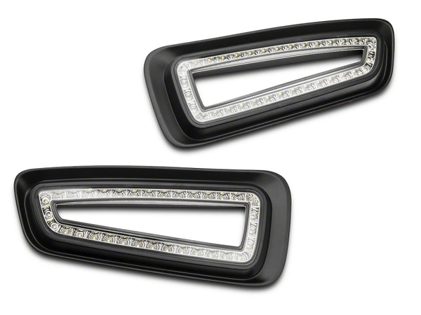 Raxiom 10-14 Ford F-150 Raptor Axial Series LED DRL Fog Lights - T532801 for 2010-2014 Ford F 150 - front view