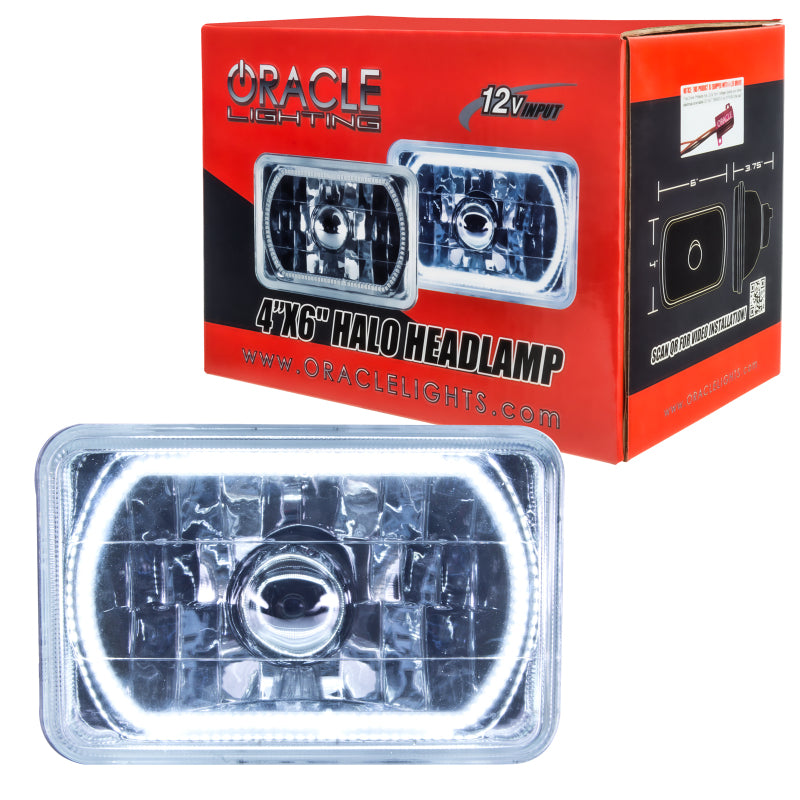 Oracle Pre-Installed Lights 4x6 IN. Sealed Beam - White Halo SEE WARRANTY - 6909-001