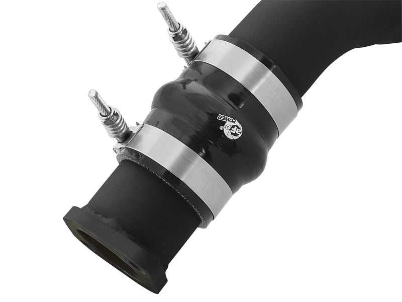 aFe Bladerunner 3in Intercooler Hot Side Tube for 16-17 Nissan Titan XD V8 5.0L (td) - 46-20288-B