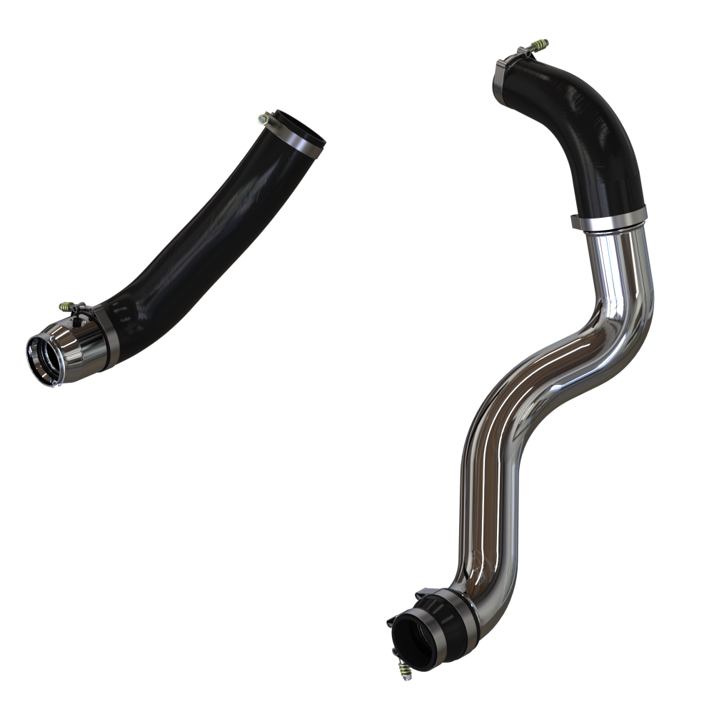 S&B Cold and Hot Side Intercooler Pipe for 2017-2019 Silverado / Sierra Duramax L5P 6.6L - 83-1006