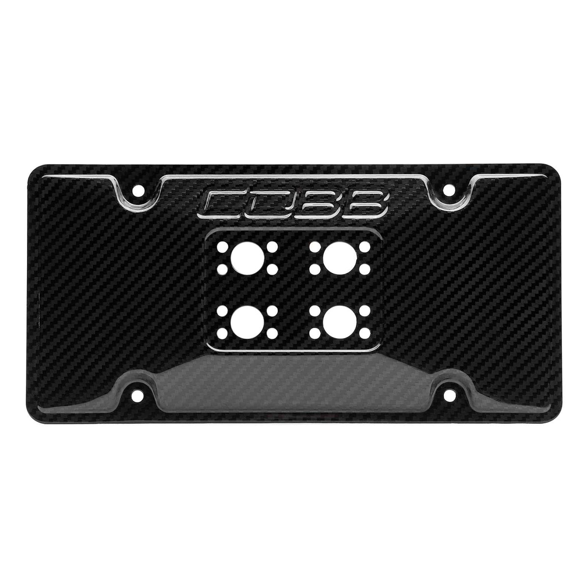 COBB Redline Carbon Fiber License Plate Relocation Mount 08-14 Subaru WRX/STI - 861630