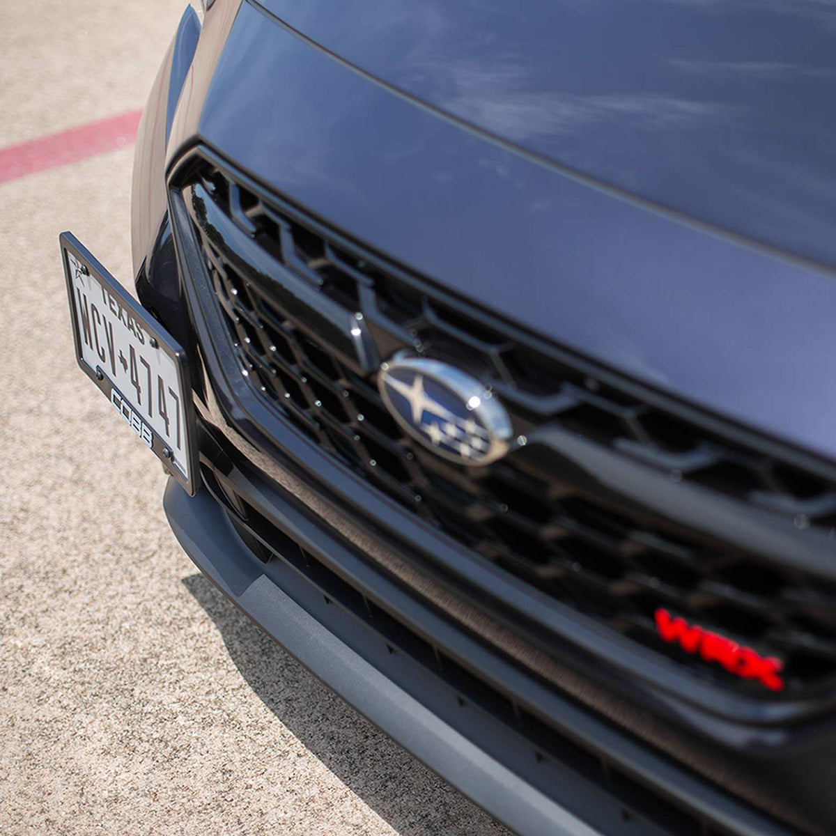 COBB 15-21 Subaru WRX/13-25 BRZ/17-24 Toyota 86 Redline Carbon Fiber License Plate Relocation Mount - 861660