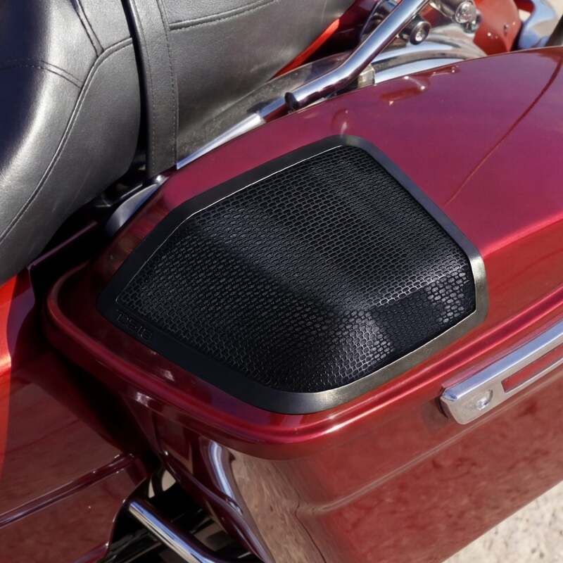 DS18 Harley-Davidson 14-23 Speaker Bag Conversion Kit 6x9 Cut Outs Grilles & Harnesses Included - RY-HD69SBU.1423 - additional view 4