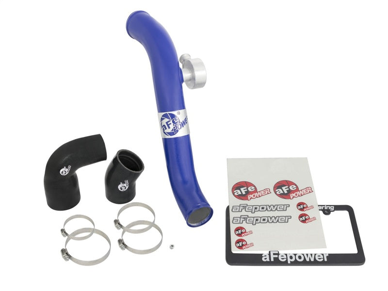 aFe Bladerunner Intercoolers I/C (Hot Side) - Blue 15-16 Ford Mustang L4-2.3L (t) - 46-20258-L