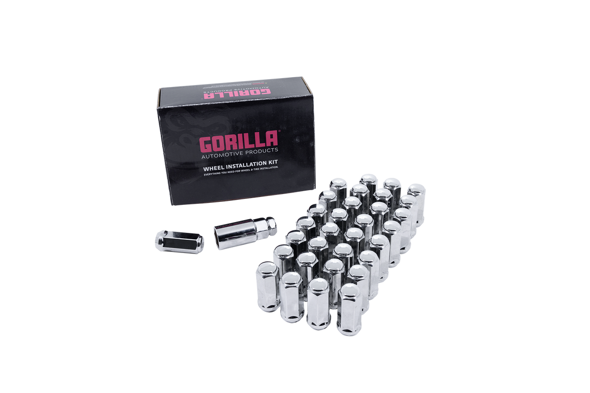 Gorilla Automotive - 8lug 9/16 3/4 Hex Wik Duplex CHR - K8LT19-00916GR