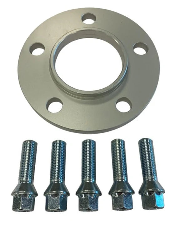 BBS 10mm Spacer Kit BMW 5x112 CB 66.5 - 14x1.25 Bolts (1 Spacer &amp; 5 Lug Bolts) - 09.50.374