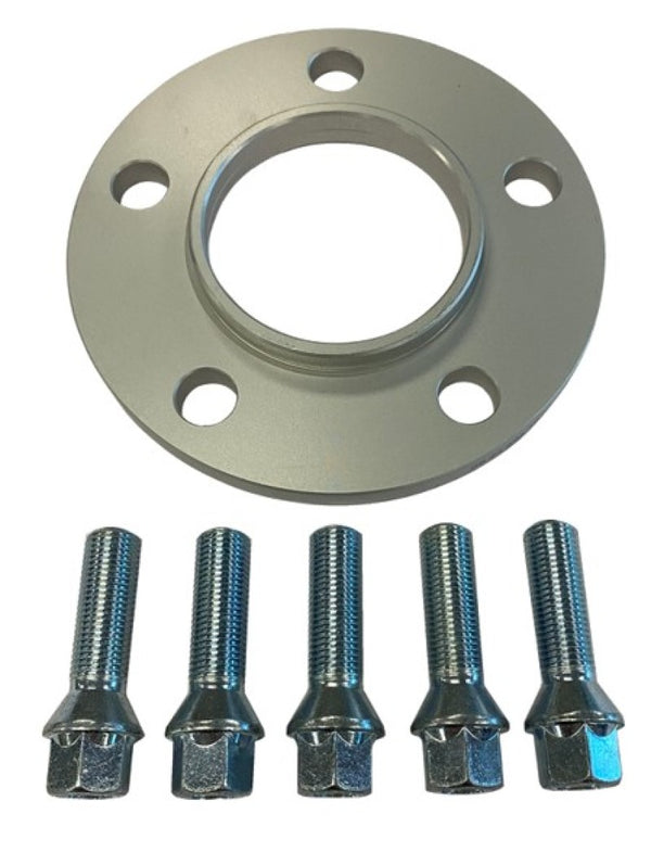 BBS 10mm Spacer Kit BMW 5x120 CB 72.5 - 14x1.25 Bolts (1 Spacer & 5 Lug Bolts) - 09.50.369 by BBS