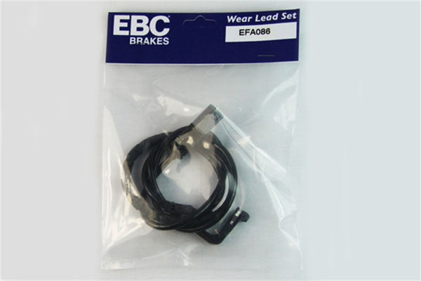 EBC 07-10 BMW X5 3.0 Rear Wear Leads - EFA086 for 2008-2015 BMW X6 - front view