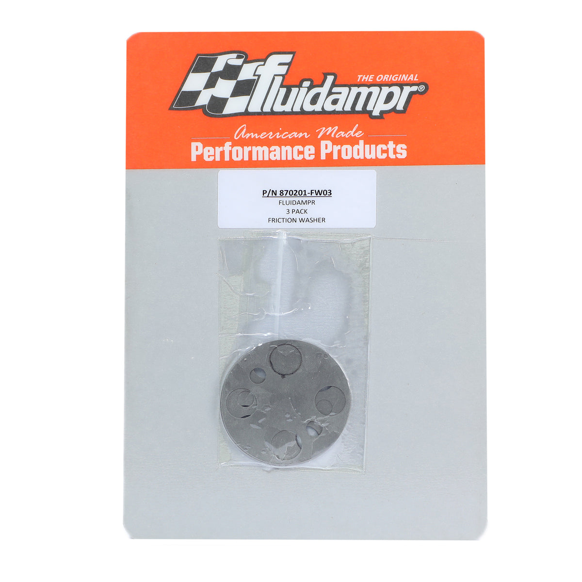 Fluidampr Ford Powerstroke 6.0L Harmonic Balancer Friction Washer - 3pc - 870201-FW03