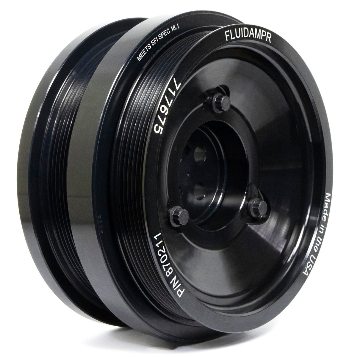 Fluidampr Harmonic Balancer - Fluidampr - Ford -2003-2007 -6.0L Power Stroke Dual Alt -Ea