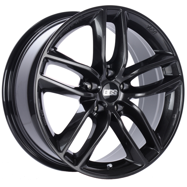 BBS SX 17x7.5 5x120 ET43 CB72.5 Crystal Black Wheel - SX0401CB by BBS