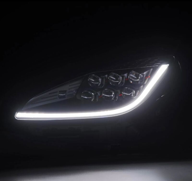 AlphaRex 21-23 Toyota GR86 / Subaru BRZ NOVA Series LED Projector Headlights - Black - 880876