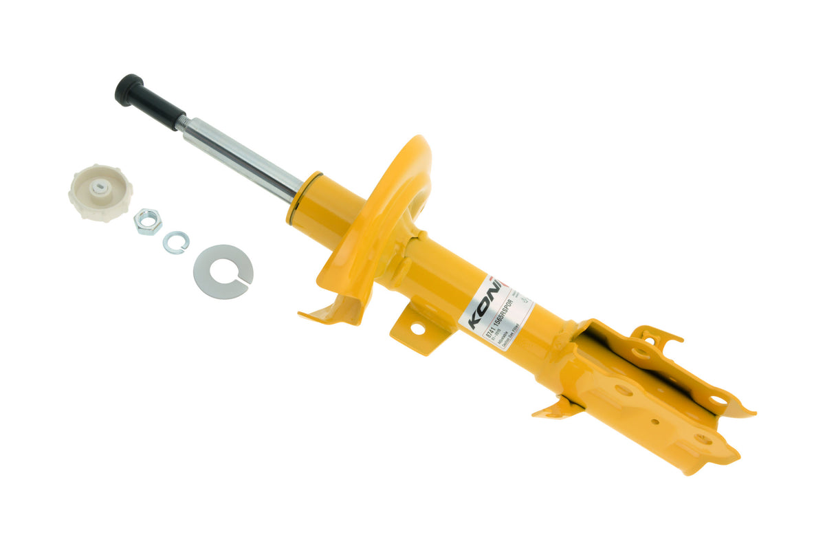 Koni Sport (Yellow) Shock 10-14 Ford Fiesta (excl ST)/Mazda2 - Front Right - 8741 1565RSPOR